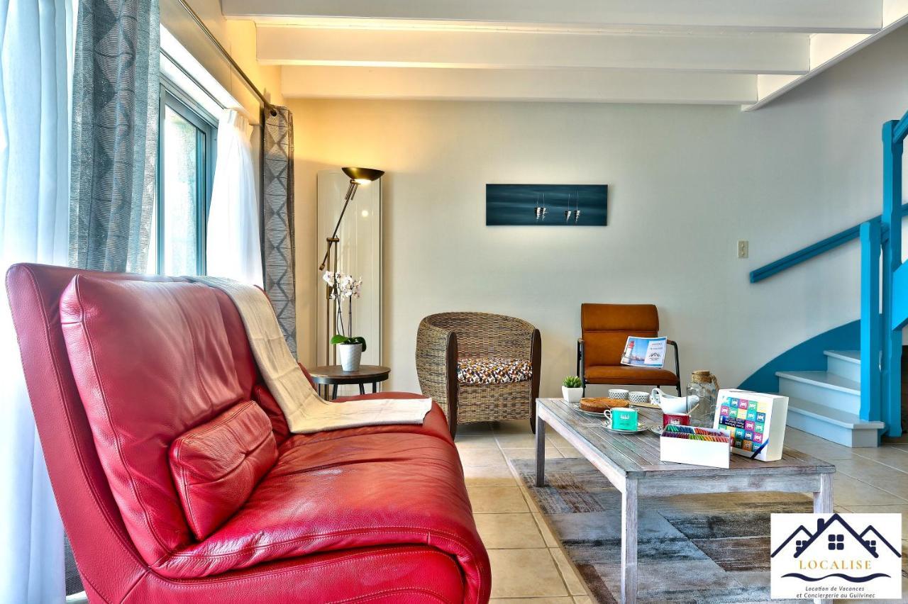 Localise - M3A La Maison Du Pecheur Au Guilvinec - Chambres Vue Mer - A 20M De La Mer Situee A La Pointe De Men Meur - Tout A Pied, Plage, Port, Centre, Commerces, Marche - Wifi Inclus - Linge De Lit Inclus - Jardin Clos - En Option , Menage Et Servi Екстериор снимка