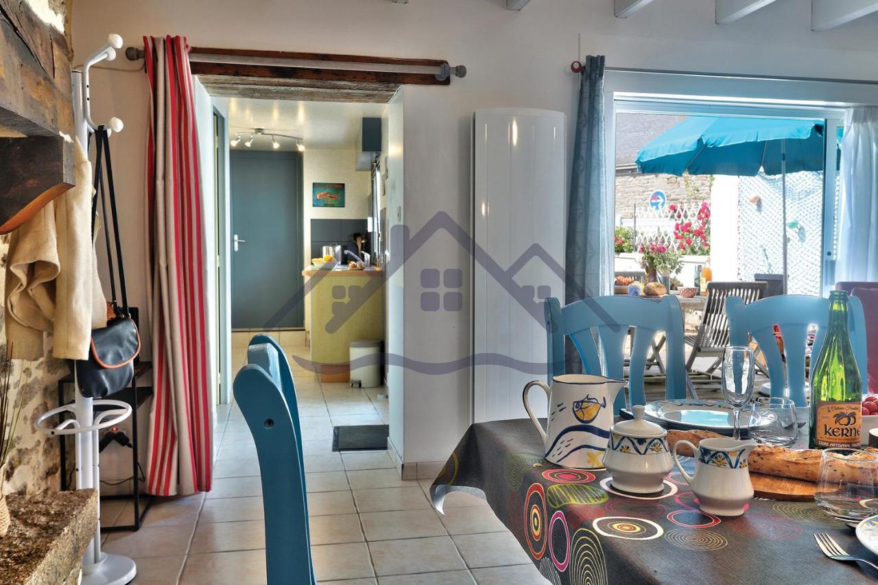 Localise - M3A La Maison Du Pecheur Au Guilvinec - Chambres Vue Mer - A 20M De La Mer Situee A La Pointe De Men Meur - Tout A Pied, Plage, Port, Centre, Commerces, Marche - Wifi Inclus - Linge De Lit Inclus - Jardin Clos - En Option , Menage Et Servi Екстериор снимка