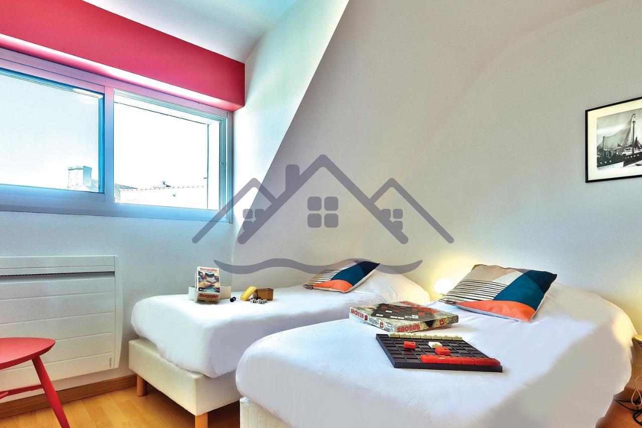 Localise - M3A La Maison Du Pecheur Au Guilvinec - Chambres Vue Mer - A 20M De La Mer Situee A La Pointe De Men Meur - Tout A Pied, Plage, Port, Centre, Commerces, Marche - Wifi Inclus - Linge De Lit Inclus - Jardin Clos - En Option , Menage Et Servi Екстериор снимка