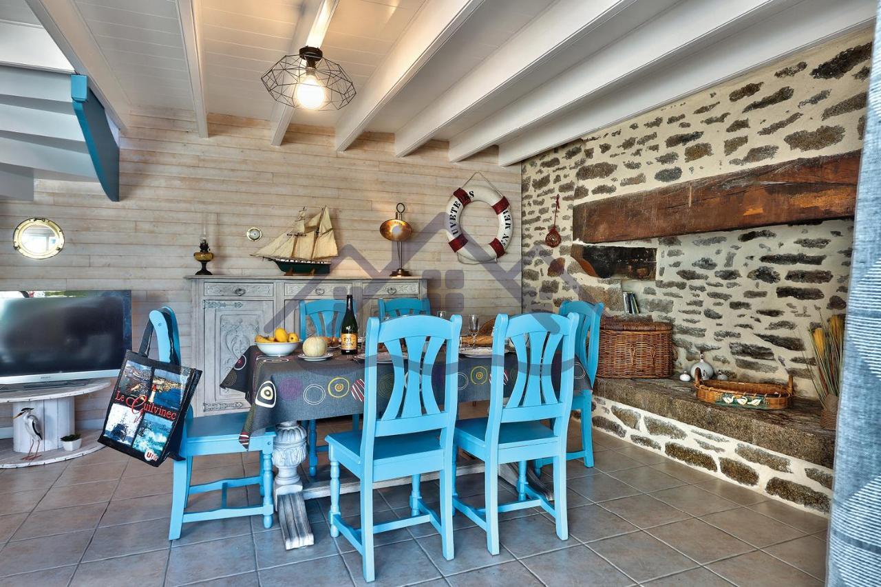 Localise - M3A La Maison Du Pecheur Au Guilvinec - Chambres Vue Mer - A 20M De La Mer Situee A La Pointe De Men Meur - Tout A Pied, Plage, Port, Centre, Commerces, Marche - Wifi Inclus - Linge De Lit Inclus - Jardin Clos - En Option , Menage Et Servi Екстериор снимка